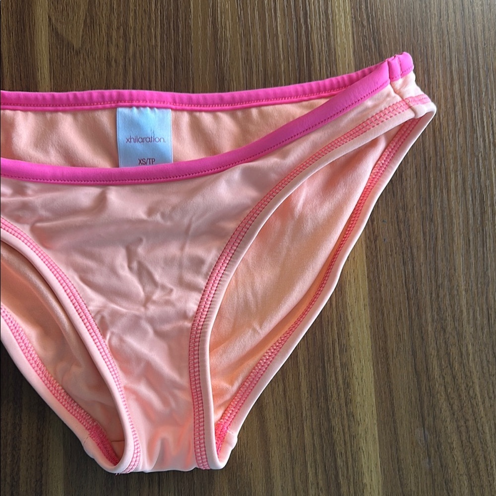GUC Xhilaration Orange and Pink Bikini Bottoms 🫧 - Picture 3 of 5